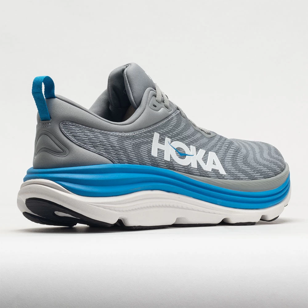HOKA Gaviota 5 Men's Limestone/Diva Blue 6 HOKA Gaviota 5 Men's Limestone/Diva Blue - Image 6