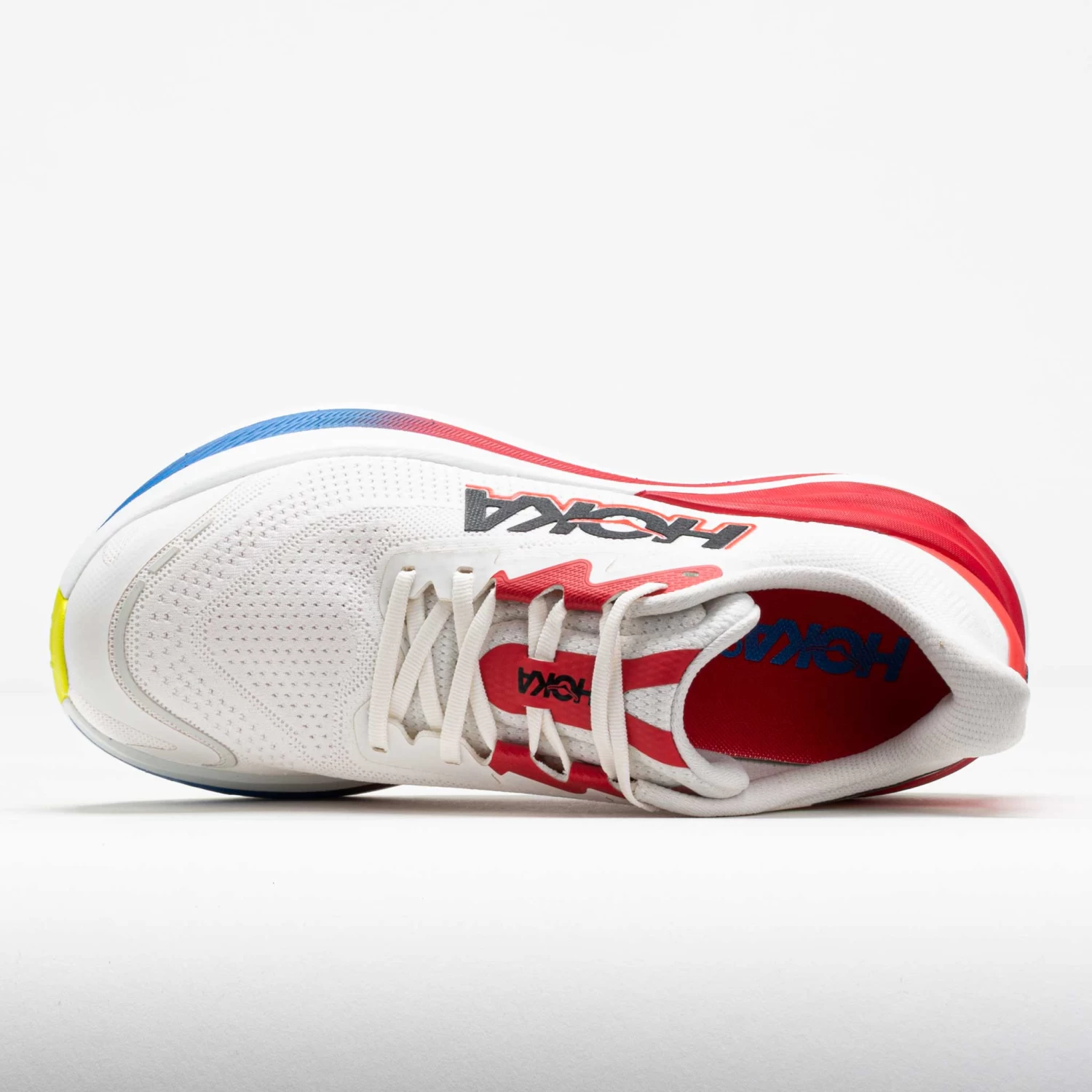 HOKA Skyward X Men's Blanc De Blanc/Virtual Blue 3 HOKA Skyward X Men's Blanc De Blanc/Virtual Blue - Image 3