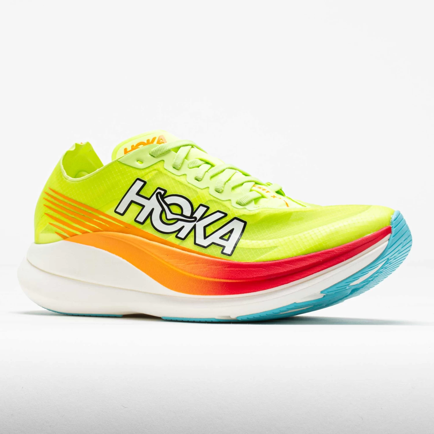 HOKA Rocket X 2 Unisex Lettuce/Solar Flare 5 HOKA Rocket X 2 Unisex Lettuce/Solar Flare - Image 5