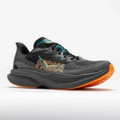 HOKA Mach 6 Men's Black/Electric Tangerine 10 HOKA Mach 6 Men's Black/Electric Tangerine -Hoka 041690 5
