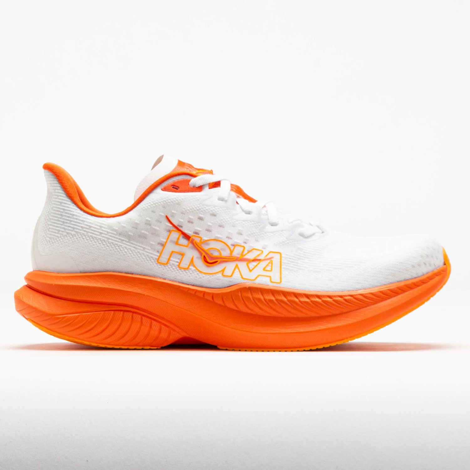 HOKA Mach 6 Men's Frost/Lava 1 HOKA Mach 6 Men's Frost/Lava