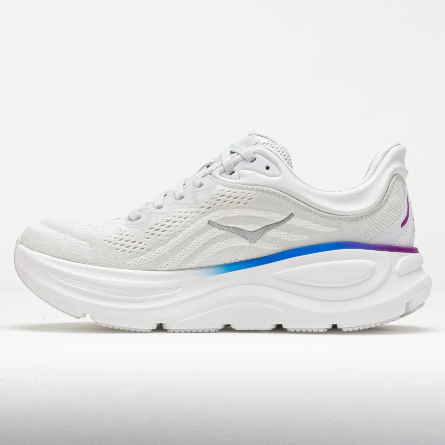 HOKA Bondi 9 Women's Cosmic Grey/White 2 HOKA Bondi 9 Women's Cosmic Grey/White - Image 2