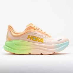 HOKA Bondi 9 Men's Frost/Pale Tangerine