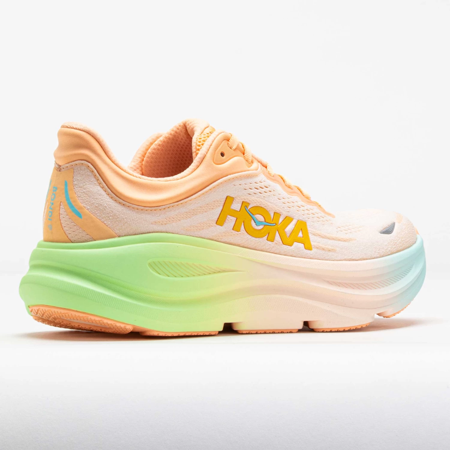 HOKA Bondi 9 Men's Frost/Pale Tangerine 6 HOKA Bondi 9 Men's Frost/Pale Tangerine - Image 6