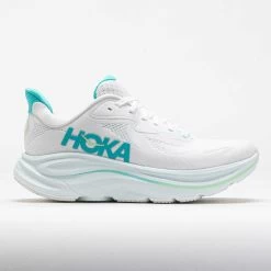 HOKA Clifton 10 Women's White/Cielo Blue