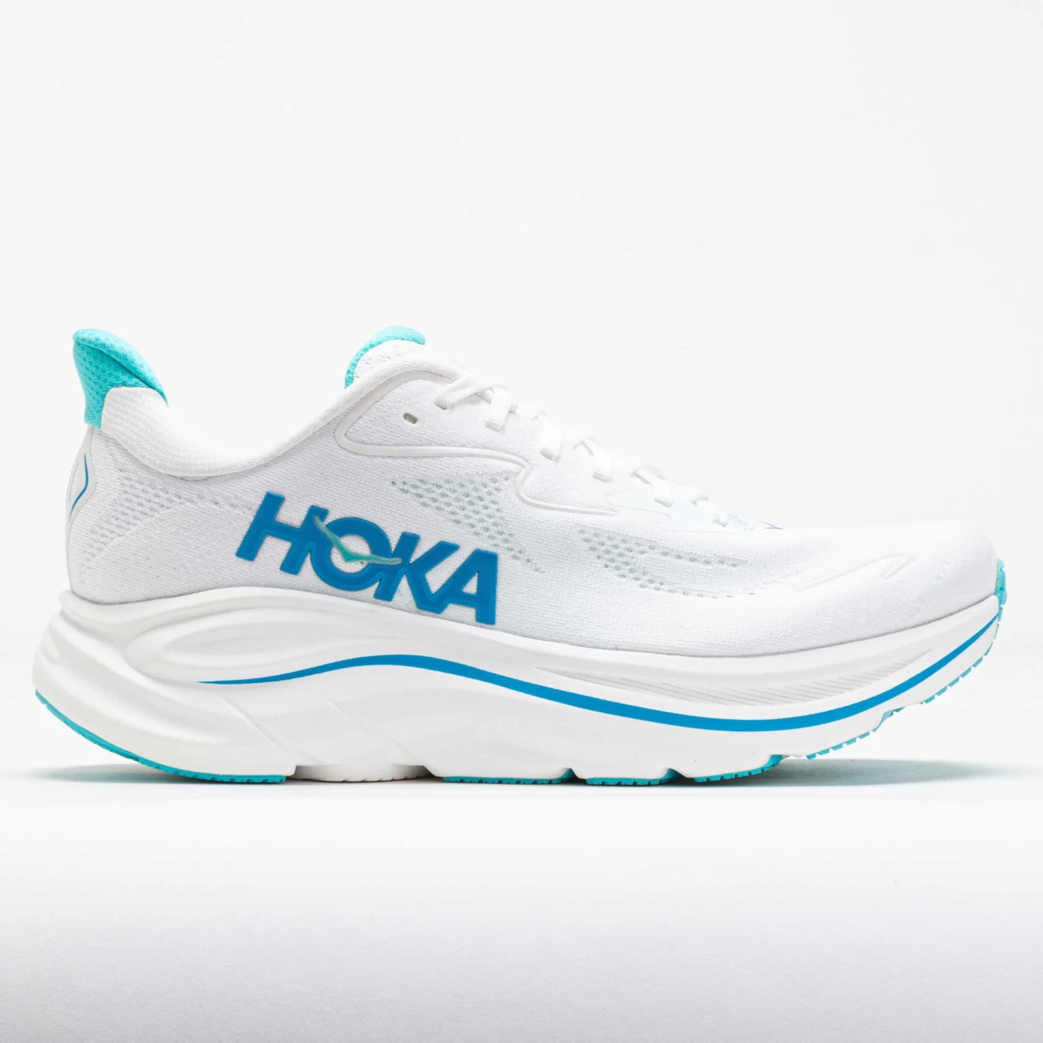 HOKA Clifton 10 Men's White/Skyward Blue 1 HOKA Clifton 10 Men's White/Skyward Blue