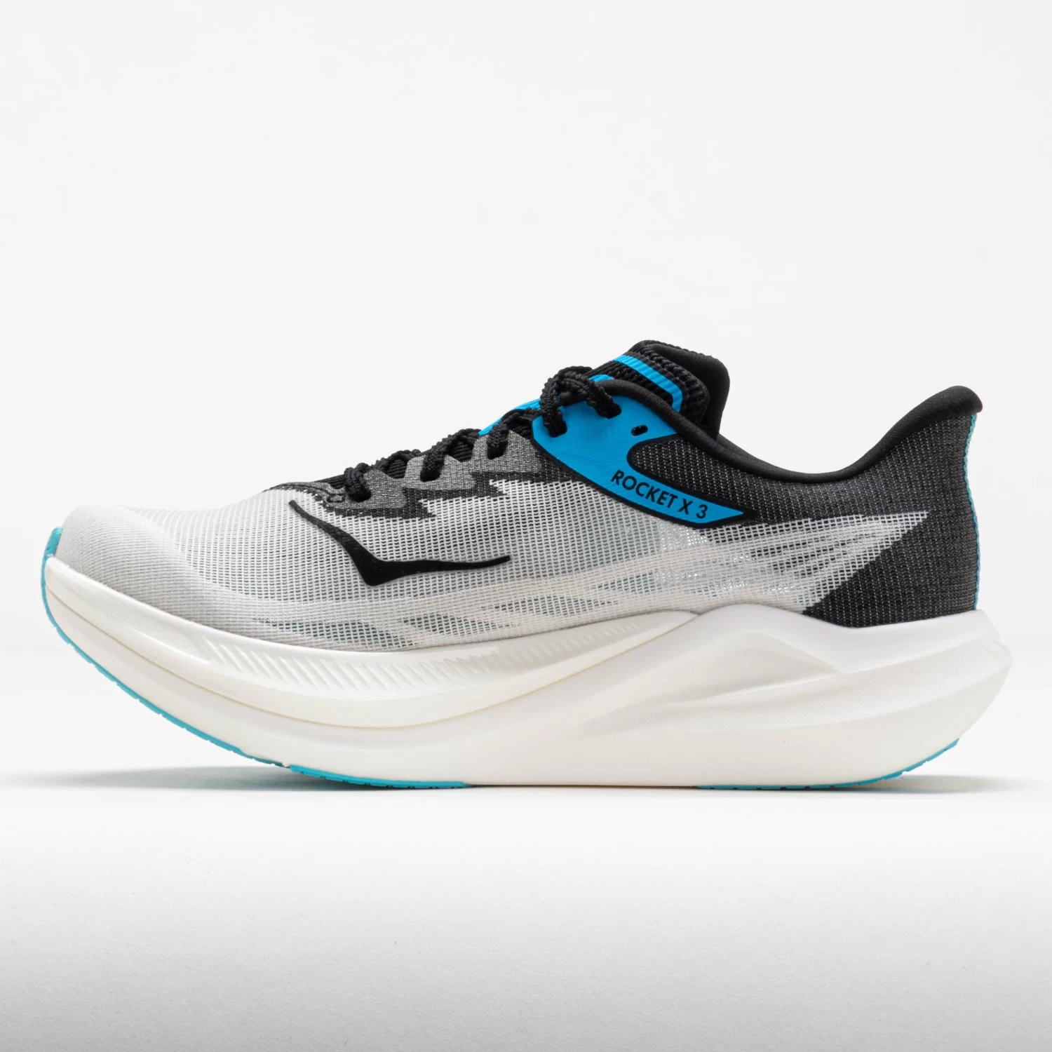 HOKA Rocket X 3 Unisex White/Black 2 HOKA Rocket X 3 Unisex White/Black - Image 2