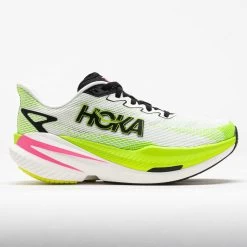 HOKA Mach X 3 Women's White/Neon Lime