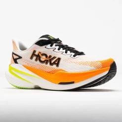 HOKA Mach X 3 Men's White/Neon Tangerine -Hoka 043021 5