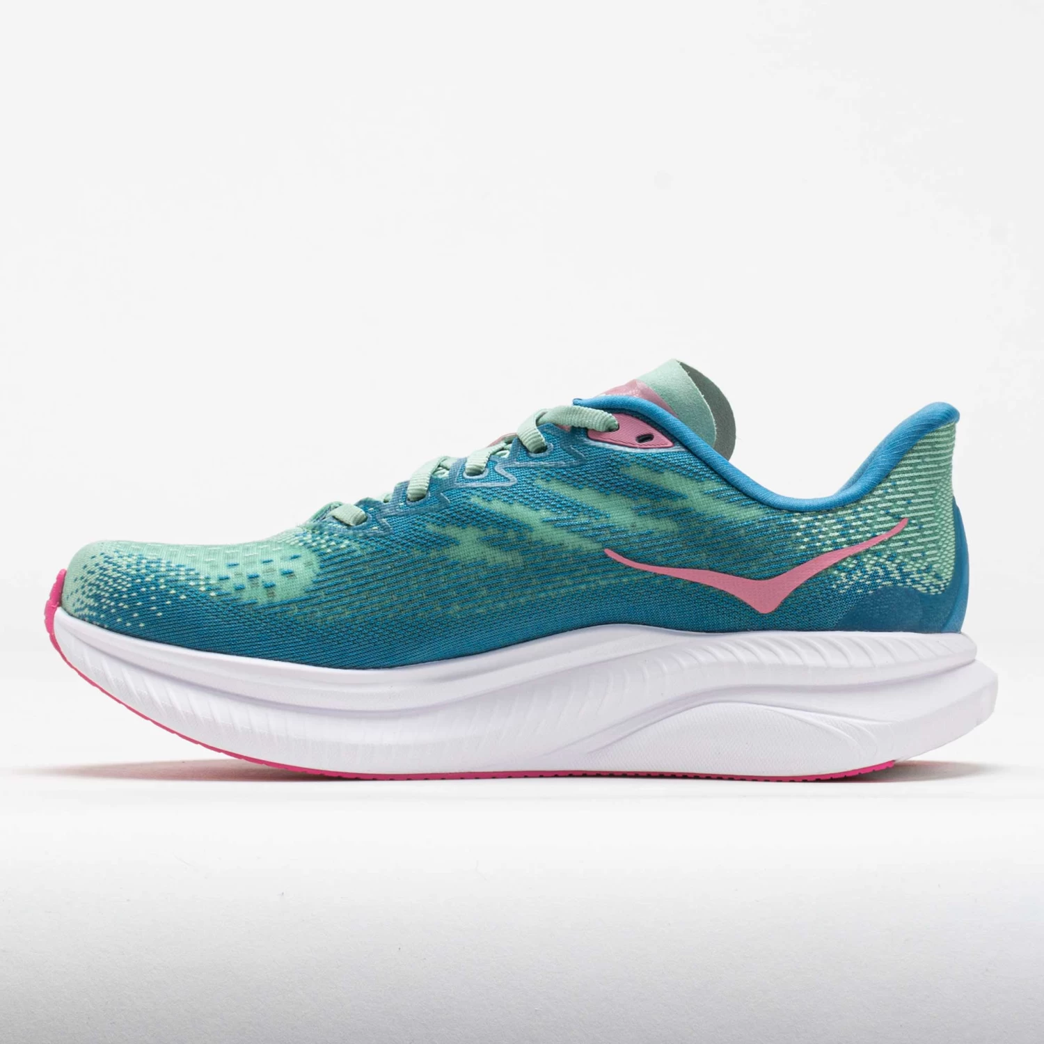 HOKA Mach 6 Women's Jadeite/Alpine Blue 2 HOKA Mach 6 Women's Jadeite/Alpine Blue - Image 2