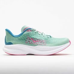 HOKA Mach 6 Women's Jadeite/Alpine Blue