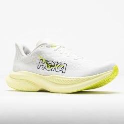 HOKA Mach 6 Women's White/Neon HOKA Citrus -Hoka 043038 5