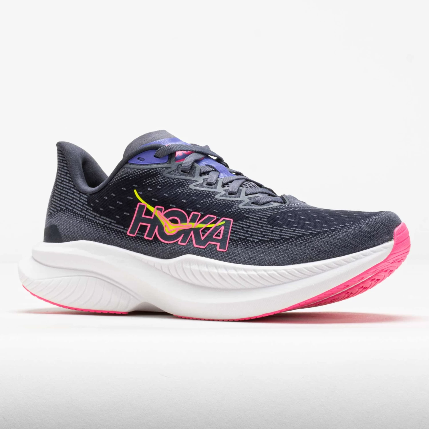 HOKA Mach 6 Women's Grey Skies/Charcoal Grey 5 HOKA Mach 6 Women's Grey Skies/Charcoal Grey - Image 5