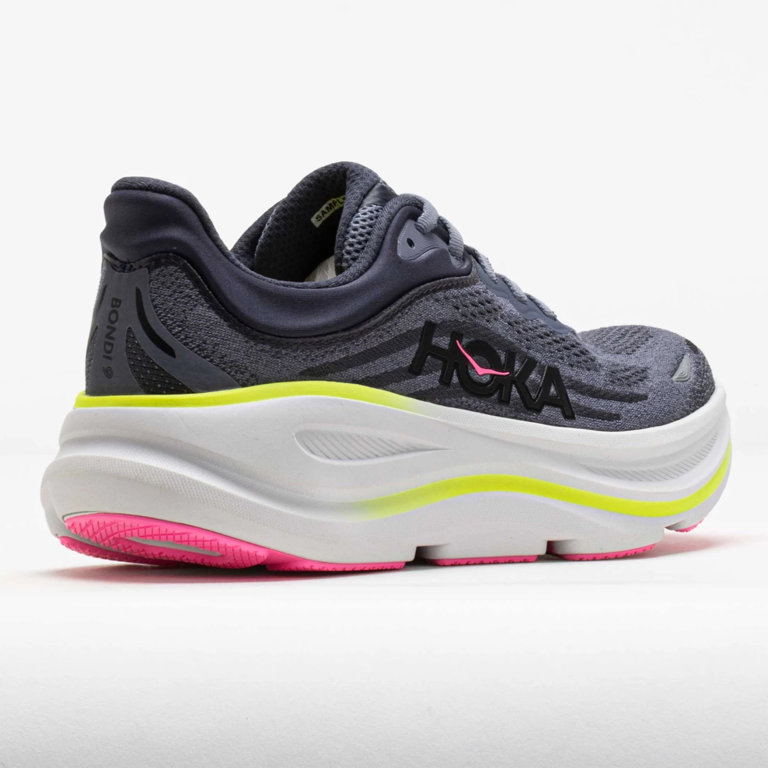 HOKA Bondi 9 Women's Charcoal Grey/Grey Skies 6 HOKA Bondi 9 Women's Charcoal Grey/Grey Skies - Image 6