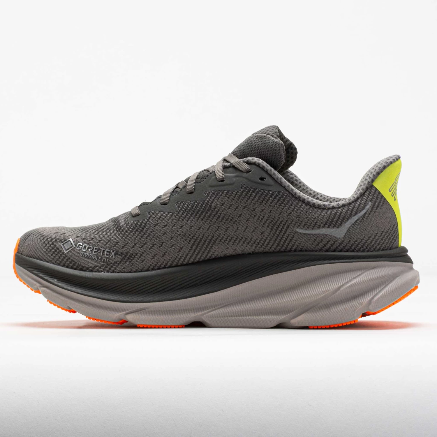 HOKA Clifton 9 GTX Men's Asphalt Grey/Gravel 2 HOKA Clifton 9 GTX Men's Asphalt Grey/Gravel - Image 2