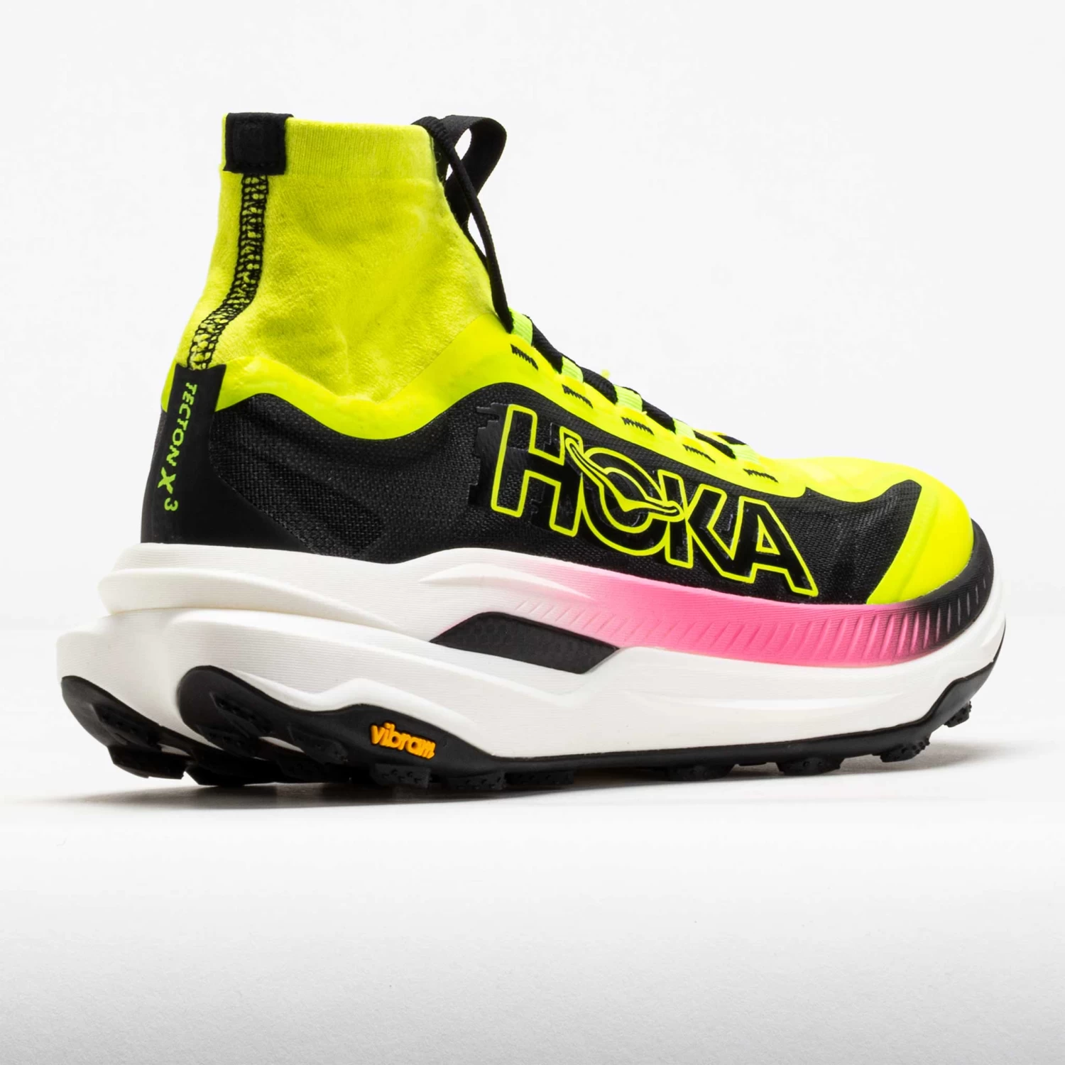HOKA Tecton X 3 Men's Neon HOKA Citrus/Black 6 HOKA Tecton X 3 Men's Neon HOKA Citrus/Black - Image 6