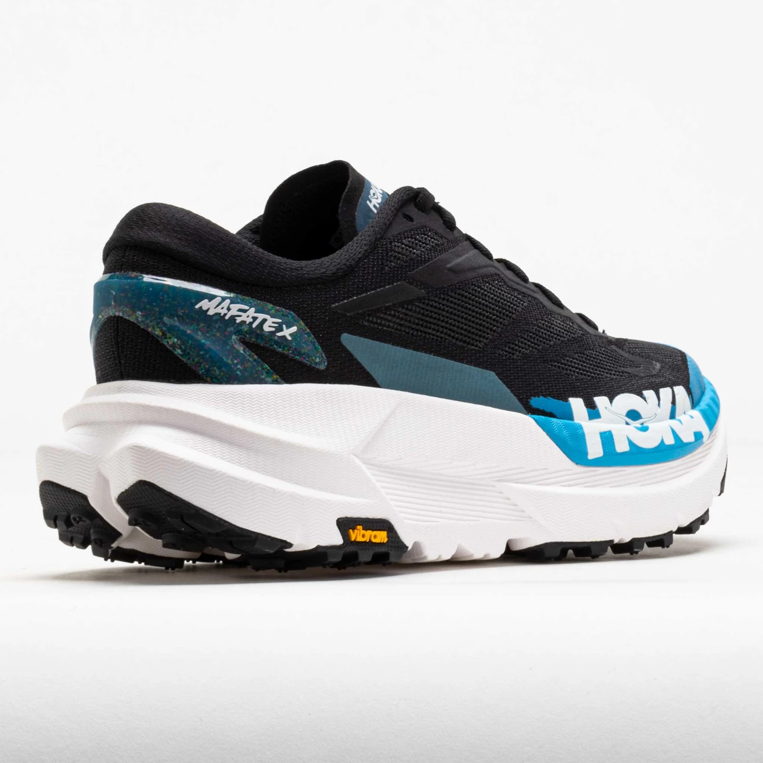 HOKA Mafate X Men's Black/Skyward Blue 6 HOKA Mafate X Men's Black/Skyward Blue - Image 6