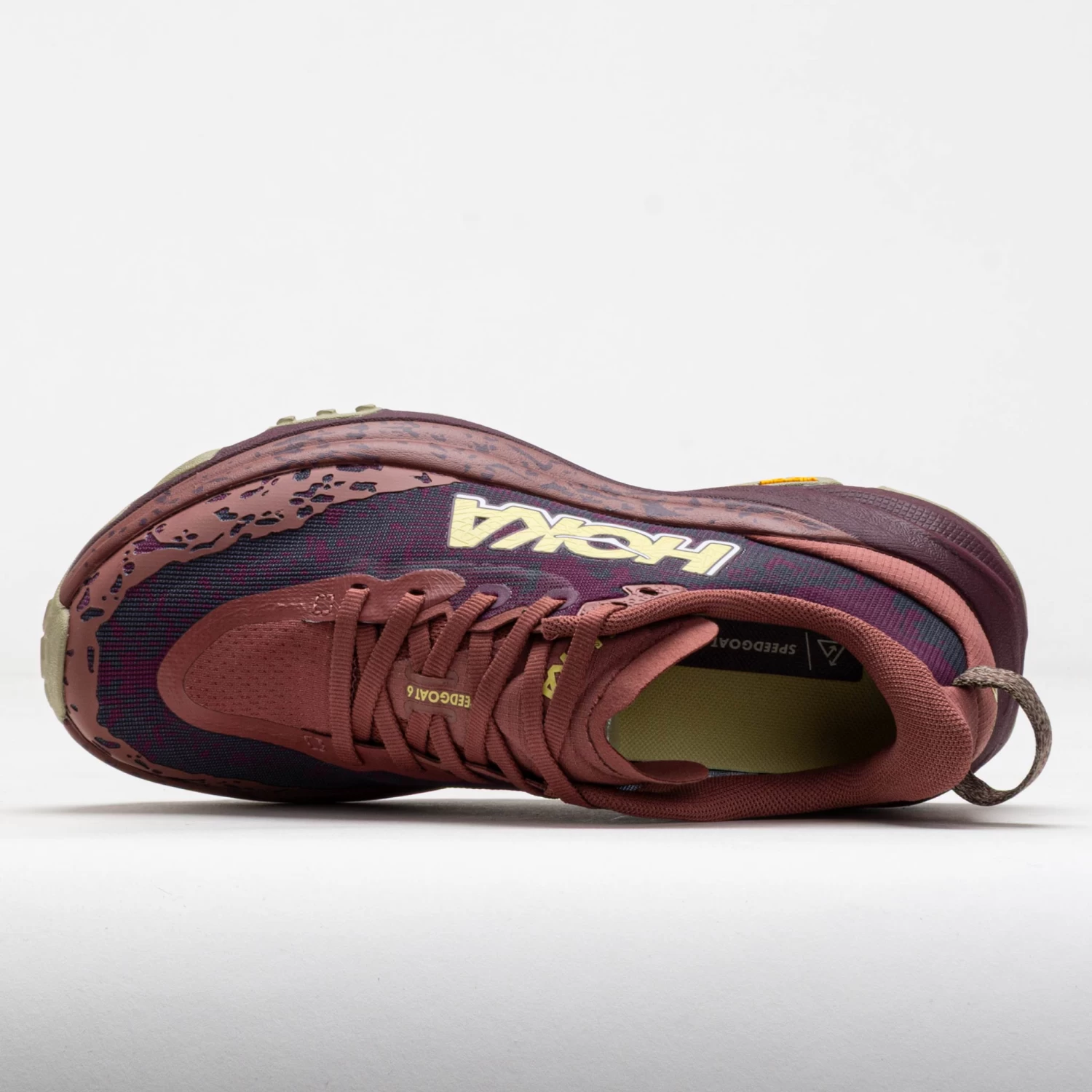 HOKA Speedgoat 6 Women's Rouge/Black Cherry 3 HOKA Speedgoat 6 Women's Rouge/Black Cherry - Image 3