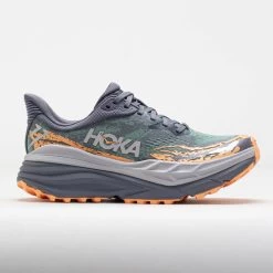 HOKA Stinson 7 Women's Grey Skies/Pale Tangerine