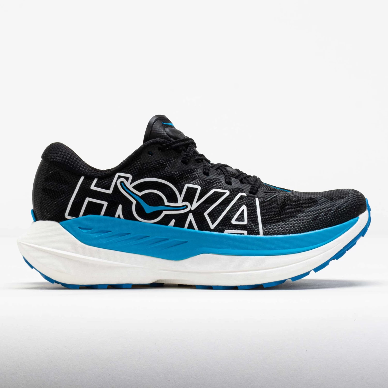 HOKA Rocket X Trail Men's Black/Skyward Blue 1 HOKA Rocket X Trail Men's Black/Skyward Blue