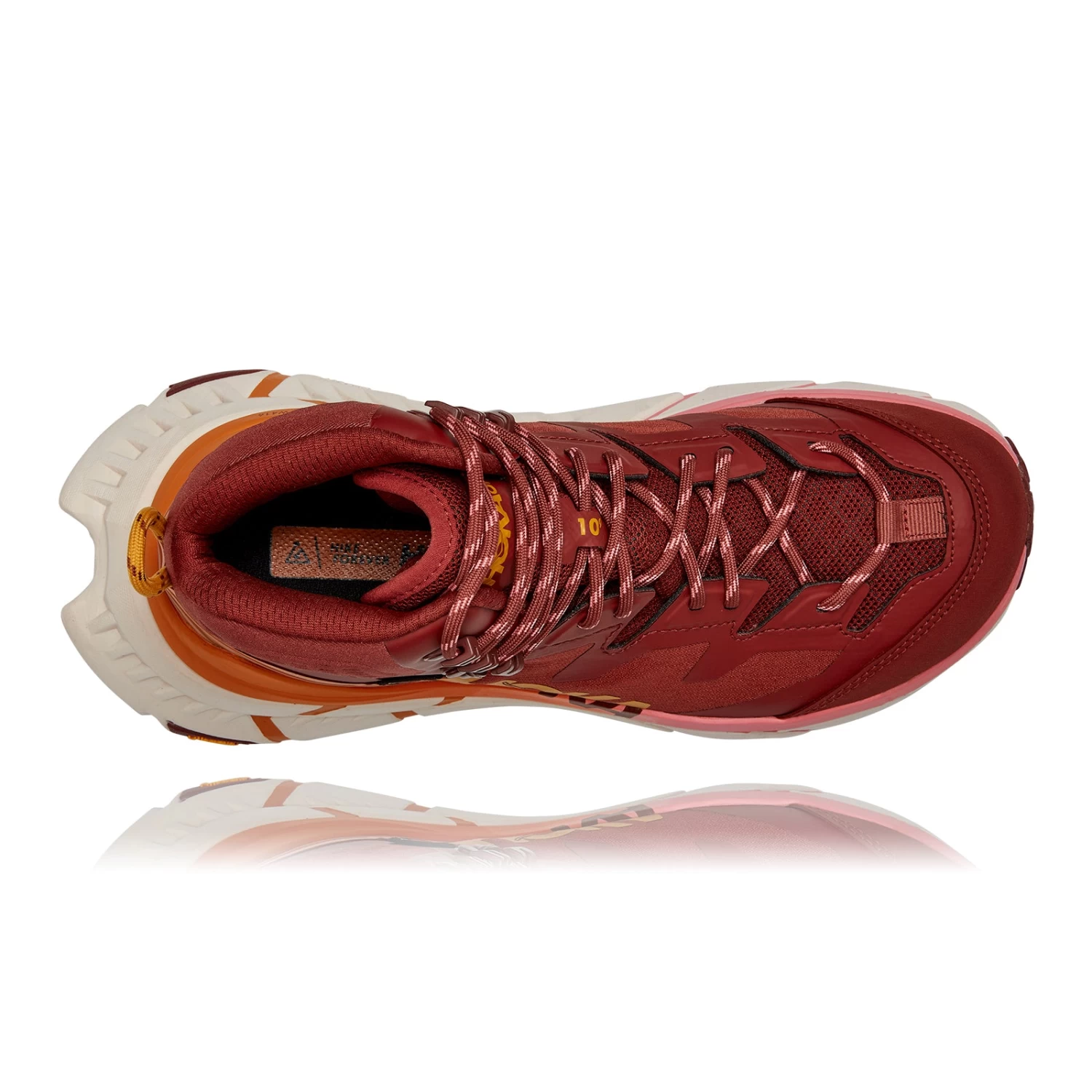Hoka Women's TenNine Hike GoreTEXHiking Shoes - Cherry Mahogany/Strawberry Ice - Regular (B) 4 Hoka Women's TenNine Hike GoreTEXHiking Shoes - Cherry Mahogany/Strawberry Ice - Regular (B) - Image 4