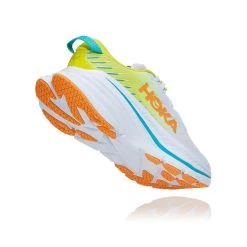 Hoka Men's Bondi X Running Shoe - White/Evening Primrose - Regular (D) 8 Hoka Men's Bondi X Running Shoe - White/Evening Primrose - Regular (D) -Hoka 1113512 WEPR 3 1