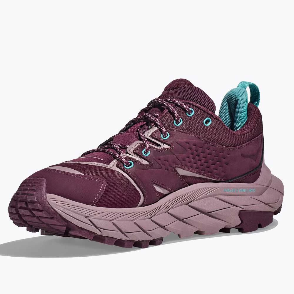 Hoka Women's Anacapa Low GTX Hiking Shoe - Grape Wine/Elderberry- Regular (B) 2 Hoka Women's Anacapa Low GTX Hiking Shoe - Grape Wine/Elderberry- Regular (B) - Image 2