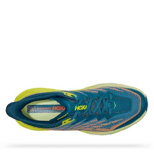 Hoka Men's Speedgoat 5 Trail Shoes - Blue Coral/Evening Primrose - Regular (D) 5 Hoka Men's Speedgoat 5 Trail Shoes - Blue Coral/Evening Primrose - Regular (D) - Image 5