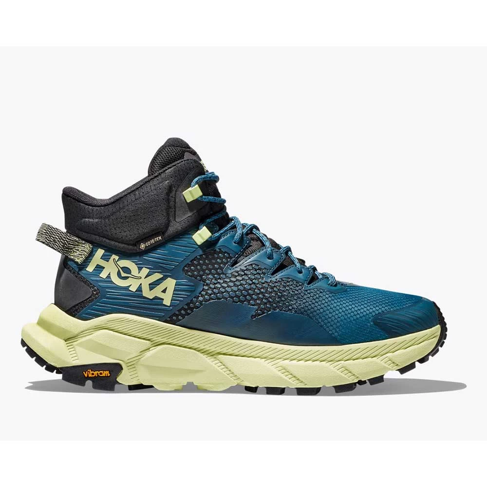 Hoka Men's Trail Code GTX Hiking Boot- Blue Graphite/Blue Coral 1 Hoka Men's Trail Code GTX Hiking Boot- Blue Graphite/Blue Coral