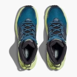 Hoka Men's Trail Code GTX Hiking Boot- Blue Graphite/Blue Coral 8 Hoka Men's Trail Code GTX Hiking Boot- Blue Graphite/Blue Coral -Hoka 1123165 BGBCR 2