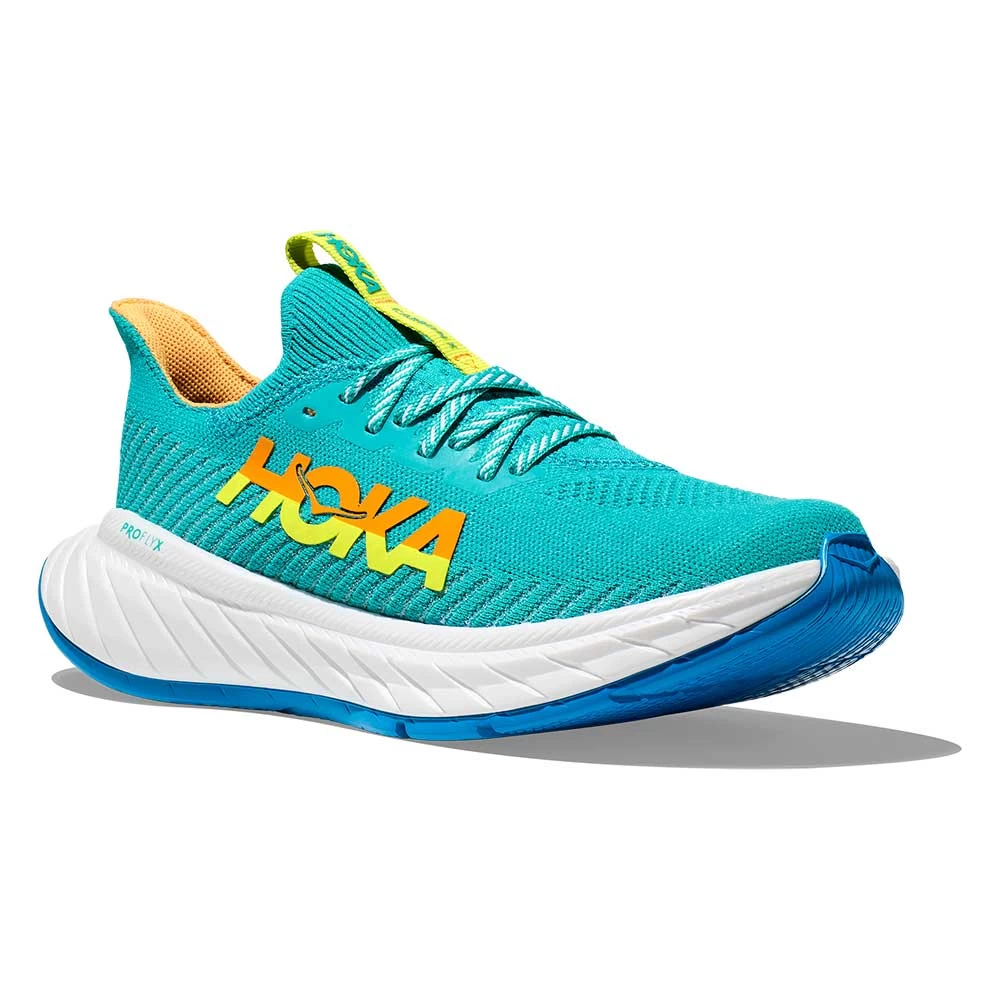 Hoka Men's Carbon X 3 Running Shoe - Ceramic/Evening Primrose 2 Hoka Men's Carbon X 3 Running Shoe - Ceramic/Evening Primrose - Image 2