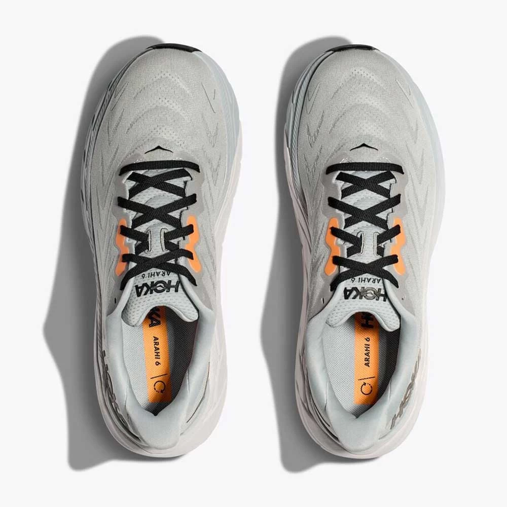 Hoka Men's Arahi 6 Running Shoe - Harbor Mist/Black - Wide (2E) 5 Hoka Men's Arahi 6 Running Shoe - Harbor Mist/Black - Wide (2E) - Image 5
