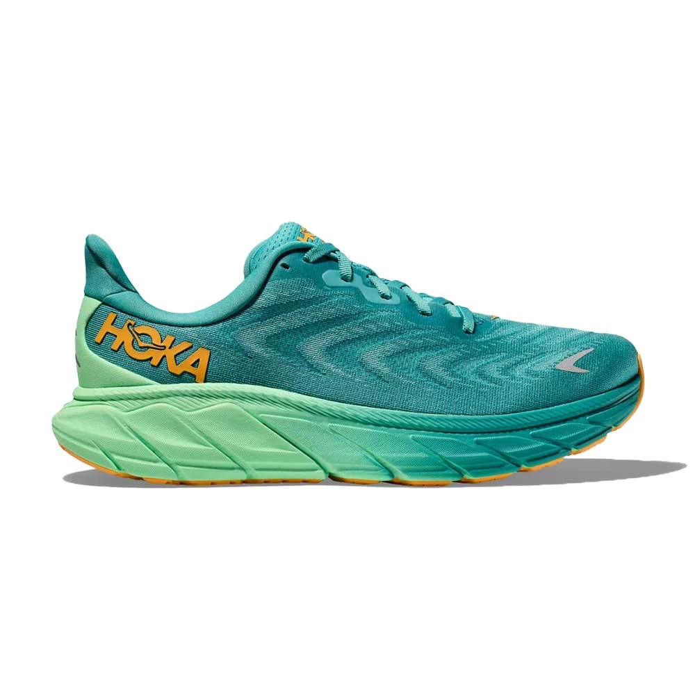 Hoka Men's Arahi 6 Running Shoe - Ocean Mist/Lime Glow - Regular (D) 1 Hoka Men's Arahi 6 Running Shoe - Ocean Mist/Lime Glow - Regular (D)