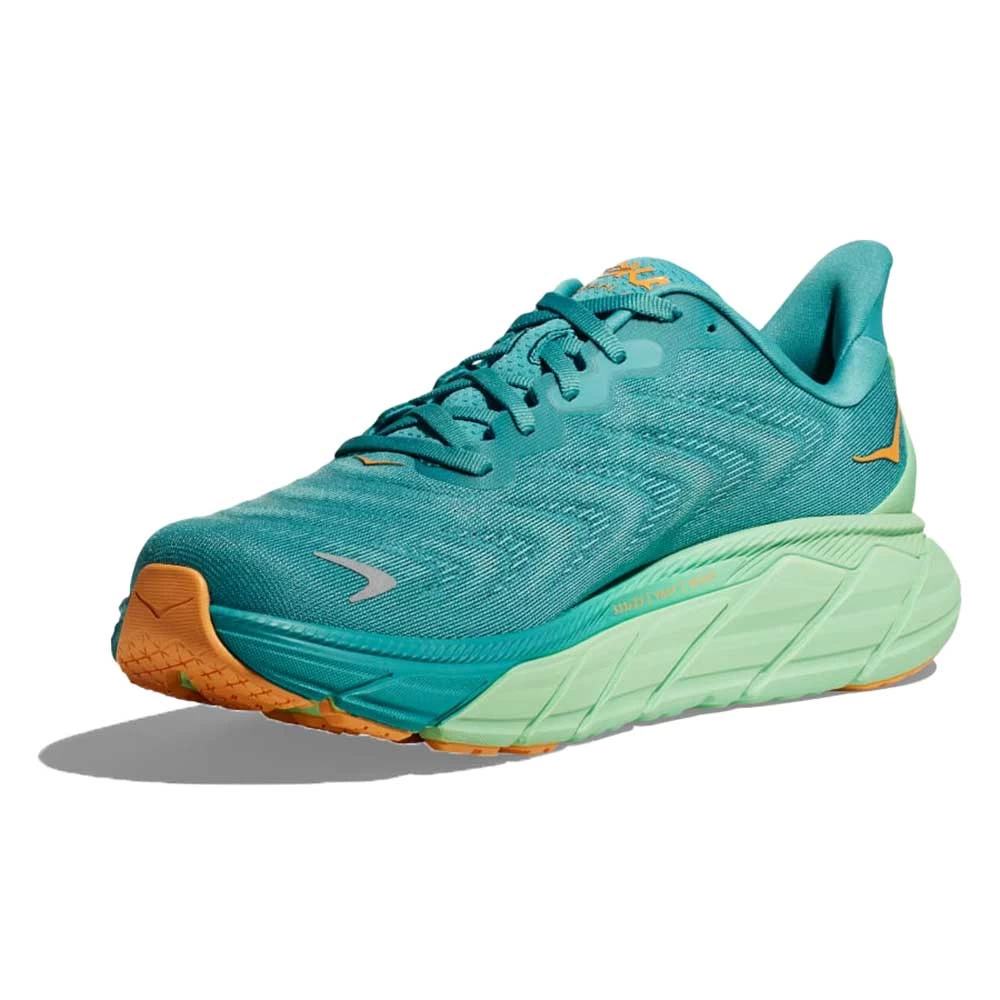 Hoka Men's Arahi 6 Running Shoe - Ocean Mist/Lime Glow - Regular (D) 2 Hoka Men's Arahi 6 Running Shoe - Ocean Mist/Lime Glow - Regular (D) - Image 2
