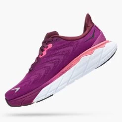 Hoka Women's Arahi 6 Running Shoe - Grape Wine/Beautyberry- Regular (B) -Hoka 1123195 GWBY 4