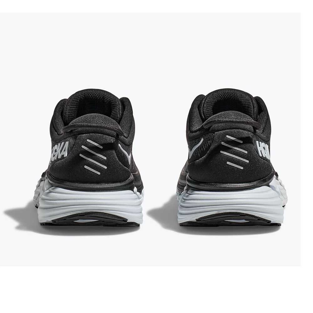 Hoka Women's Gaviota 4 Running Shoe - Black/White - Wide (D) 5 Hoka Women's Gaviota 4 Running Shoe - Black/White - Wide (D) - Image 5