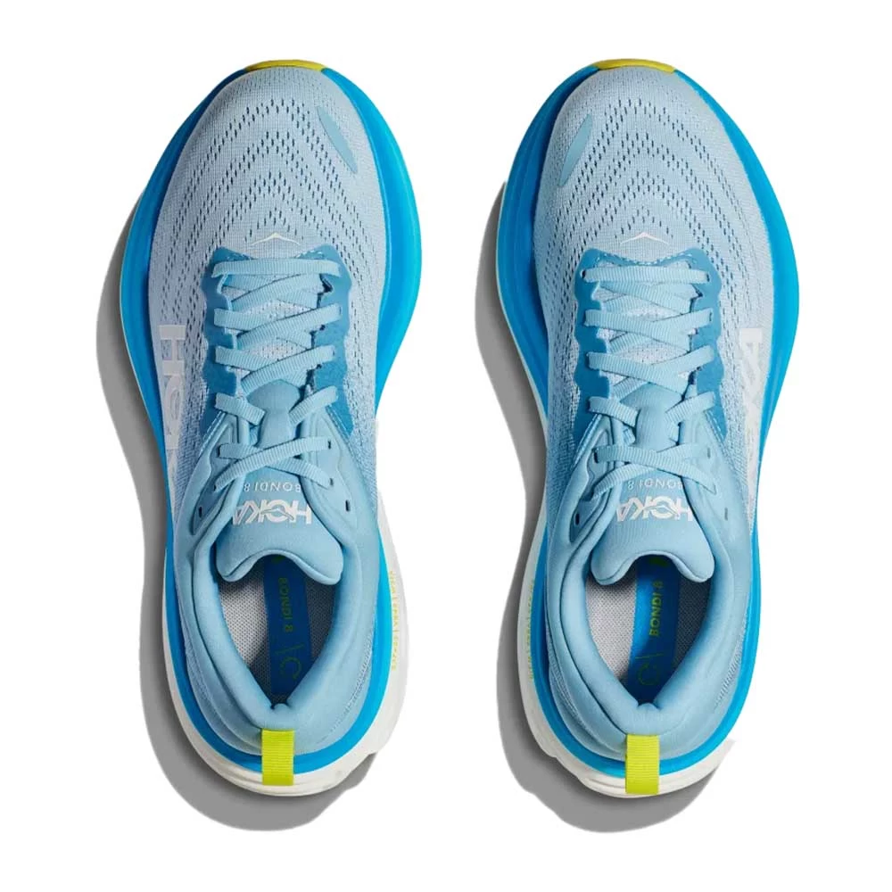 Hoka Men's Bondi 8 Running Shoe - Airy Blue/Diva Blue - Regular (D) 3 Hoka Men's Bondi 8 Running Shoe - Airy Blue/Diva Blue - Regular (D) - Image 3
