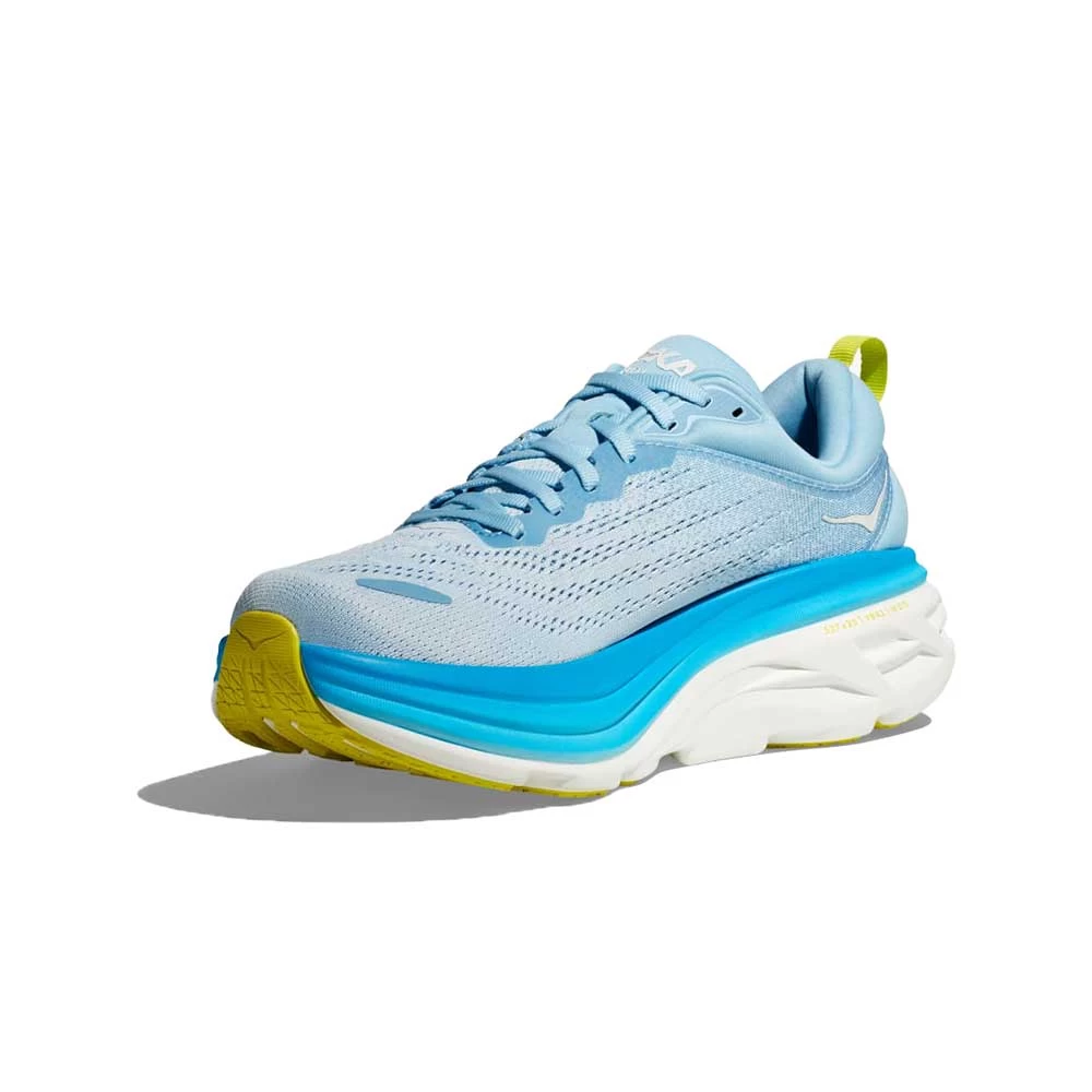 Hoka Men's Bondi 8 Running Shoe - Airy Blue/Diva Blue - Regular (D) 2 Hoka Men's Bondi 8 Running Shoe - Airy Blue/Diva Blue - Regular (D) - Image 2