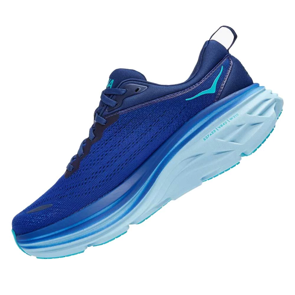 Hoka Men's Bondi 8 Running Shoe - Bellwether Blue/Bluing - Regular (D) 5 Hoka Men's Bondi 8 Running Shoe - Bellwether Blue/Bluing - Regular (D) - Image 5