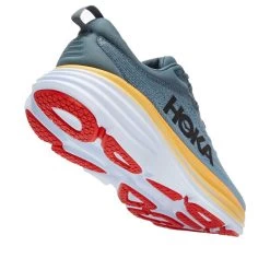 Hoka Men's Bondi 8 Running Shoes- Goblin Blue/Mountain Spring- Wide (2E) -Hoka 1123202 GBMS 3 a52bebd8 6544 45ef 9717 6e58a7a25a78