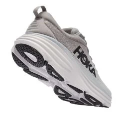Hoka Men's Bondi 8 Running Shoes- Sharkskin/Harbor Mist- Regular (D) -Hoka 1123202 SHMS 3