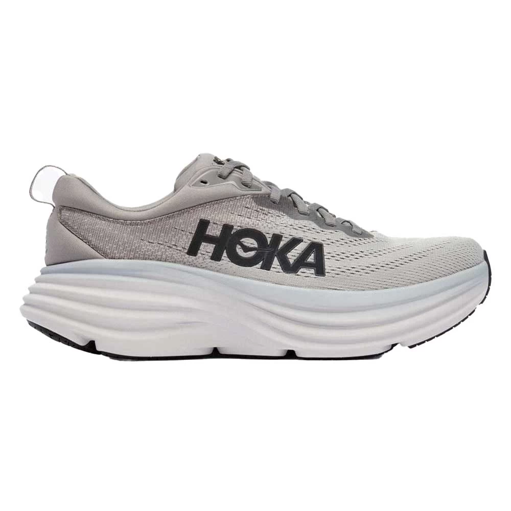 Hoka Men's Bondi 8 - Sharkskin/Harbor Mist - Extra Wide (4E) 1 Hoka Men's Bondi 8 - Sharkskin/Harbor Mist - Extra Wide (4E)