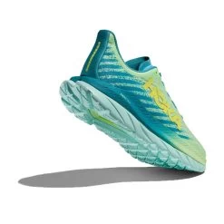 Hoka Men's Mach 5 Running Shoe - Lime Glow/Ocean Mist - Regular (D) -Hoka 1127893 LGOM 4