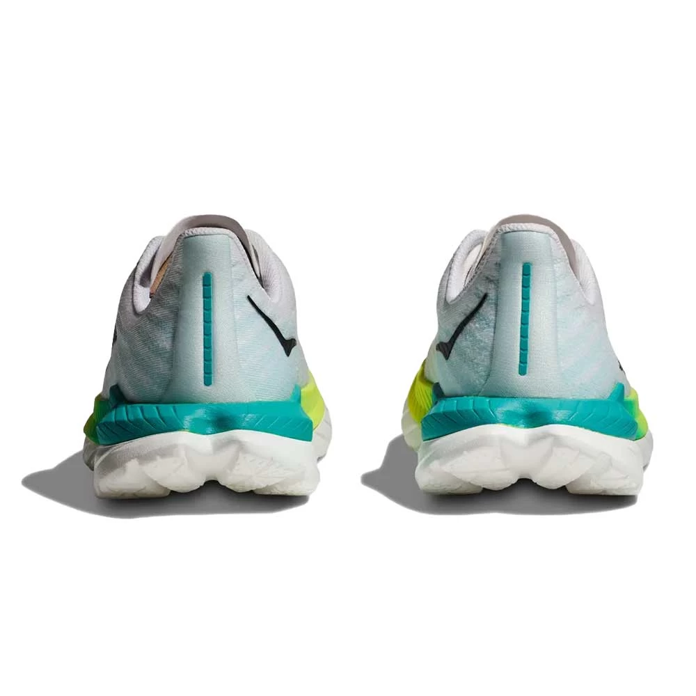 Hoka Men's Mach 5 Running Shoe - White/Blue Glass - Regular (D) 5 Hoka Men's Mach 5 Running Shoe - White/Blue Glass - Regular (D) - Image 5