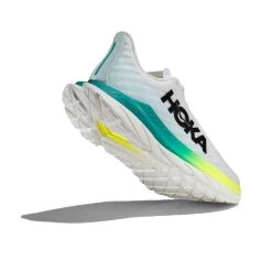 Hoka Women's Mach 5 Running Shoe - White/Blue Glass - Regular (B) -Hoka 1127894 WBGL 4