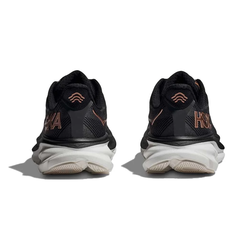 Hoka Women's Clifton 9 Running Shoe - Black/Rose Gold - Regular (B) 5 Hoka Women's Clifton 9 Running Shoe - Black/Rose Gold - Regular (B) - Image 5