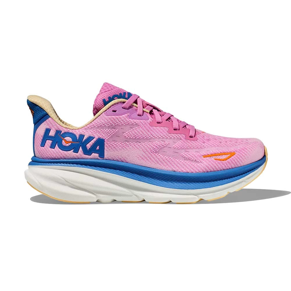 Hoka Women's Clifton 9 Running Shoe - Cyclamen/Sweet Lilac - Wide (D) 1 Hoka Women's Clifton 9 Running Shoe - Cyclamen/Sweet Lilac - Wide (D)