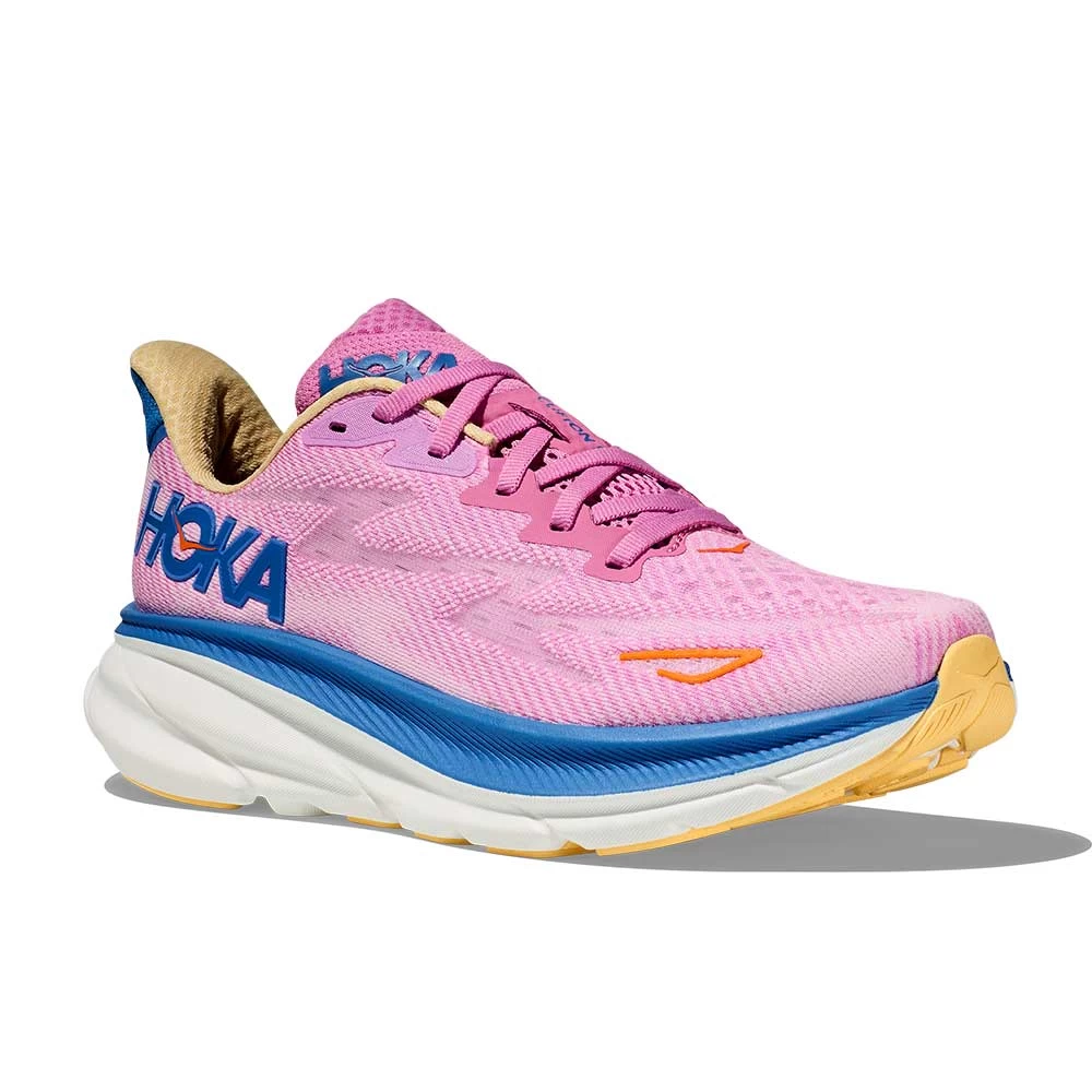 Hoka Women's Clifton 9 Running Shoe - Cyclamen/Sweet Lilac - Wide (D) 2 Hoka Women's Clifton 9 Running Shoe - Cyclamen/Sweet Lilac - Wide (D) - Image 2