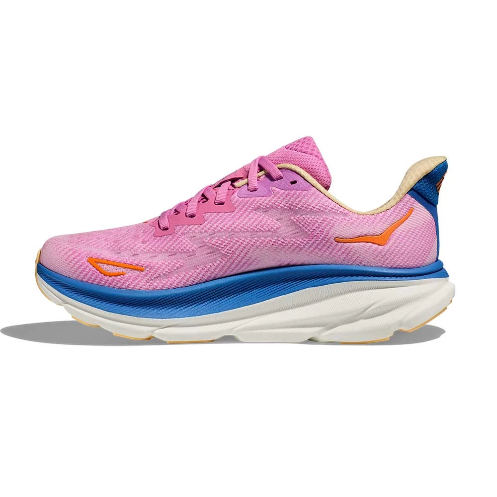 Hoka Women's Clifton 9 Running Shoe - Cyclamen/Sweet Lilac - Wide (D) 4 Hoka Women's Clifton 9 Running Shoe - Cyclamen/Sweet Lilac - Wide (D) - Image 4