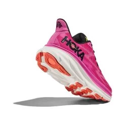 Hoka Women's Clifton 9 Running Shoe - Raspberry/Strawberry- Regular (B) -Hoka 1127896 RSRW 4
